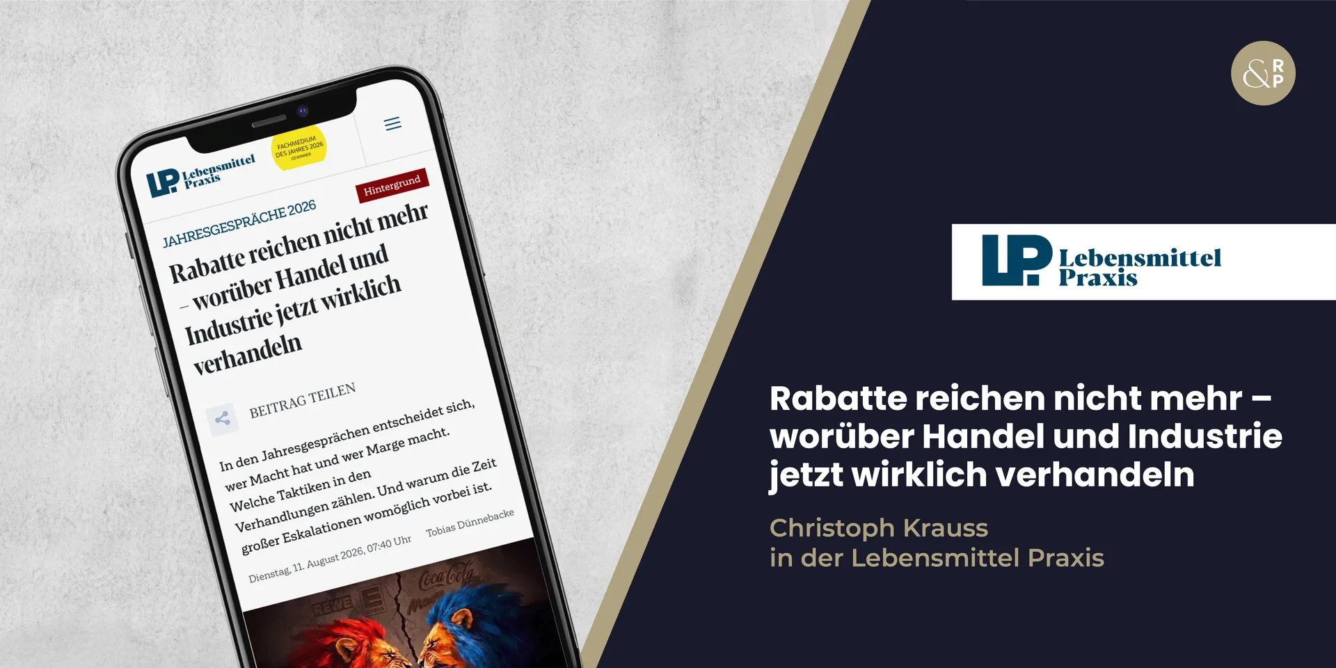 Rabatte reichen nicht mehr – worüber Handel und Industrie jetzt wirklich verhandeln