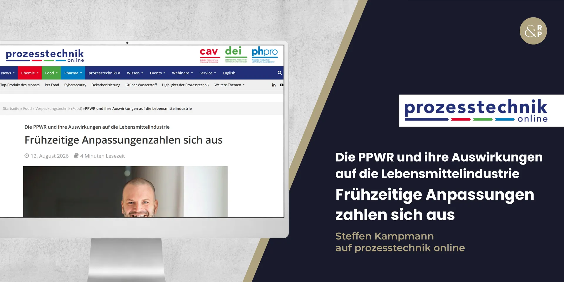 Die PPWR und ihre Auswirkungen auf die Lebensmittelindustrie Frühzeitige Anpassungenzahlen sich aus