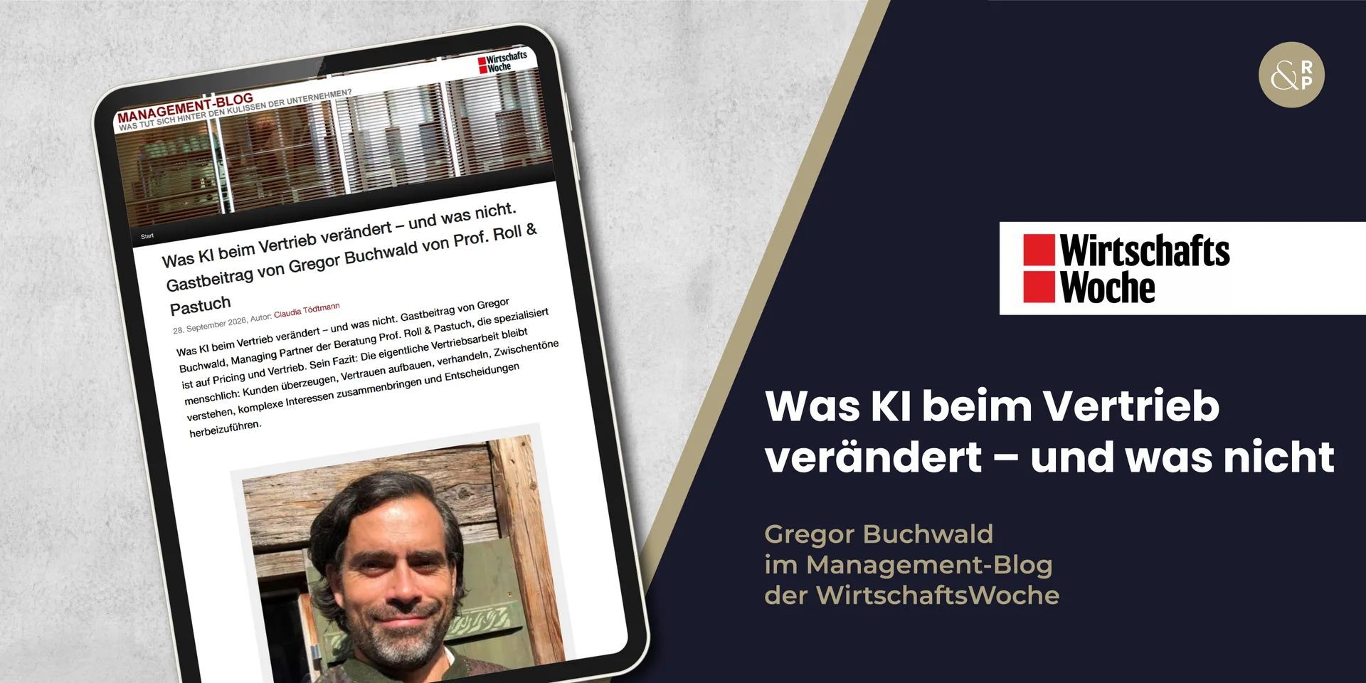 Was KI beim Vertrieb verändert – und was nicht