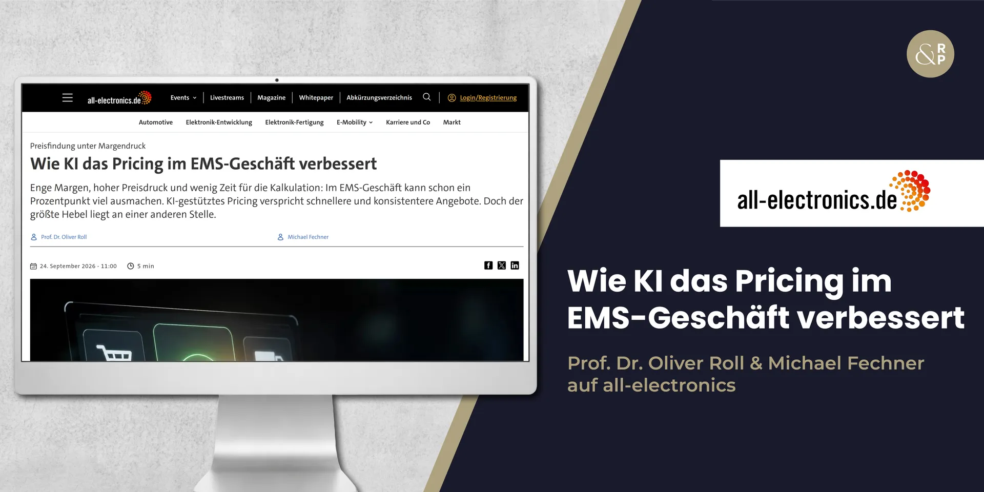 Wie KI das Pricing im EMS-Geschäft verbessert
