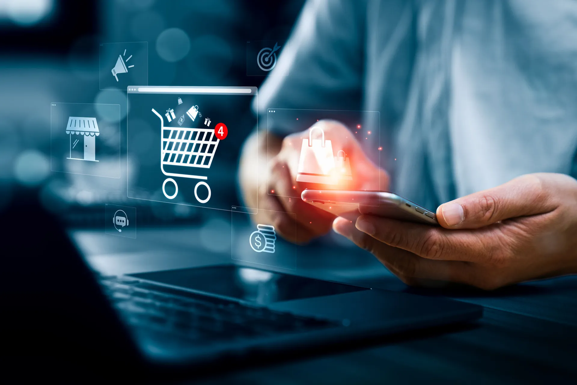 Konsumgüter im Onlinehandel