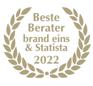 Roll & Pastuch ist als 'Beste Berater 2022' von brand eins & Statista ausgezeichnet.