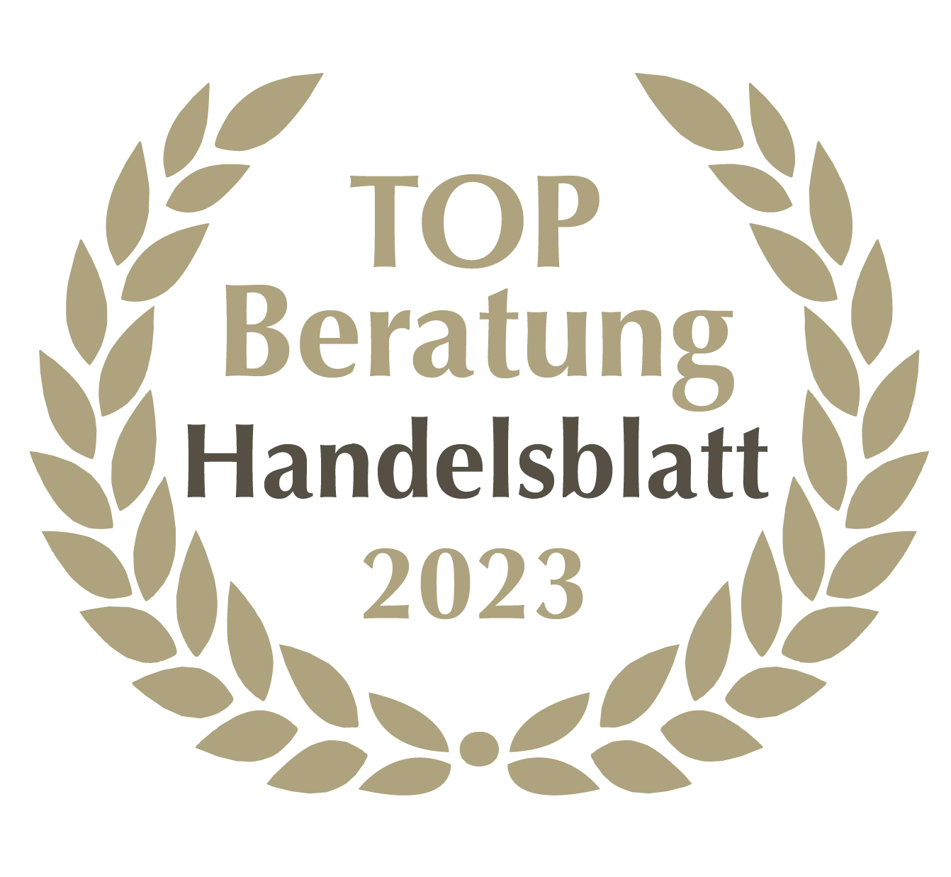 Handelsblatt vergibt R&P-Auszeichung als TOP Beratung 2023