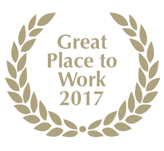 Roll & Pastuch als 'Great Place to Work 2017' ausgezeichnet.