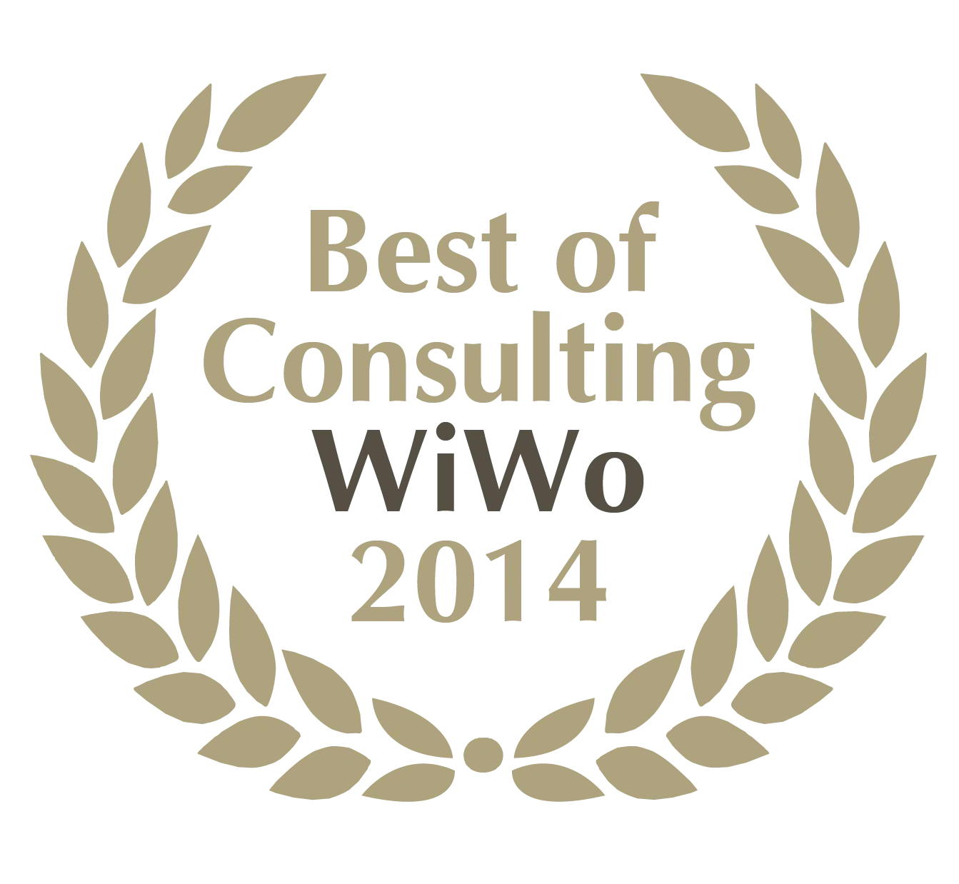 R&P hat den Best of Consulting Preis der WiWo 2014 gewonnen