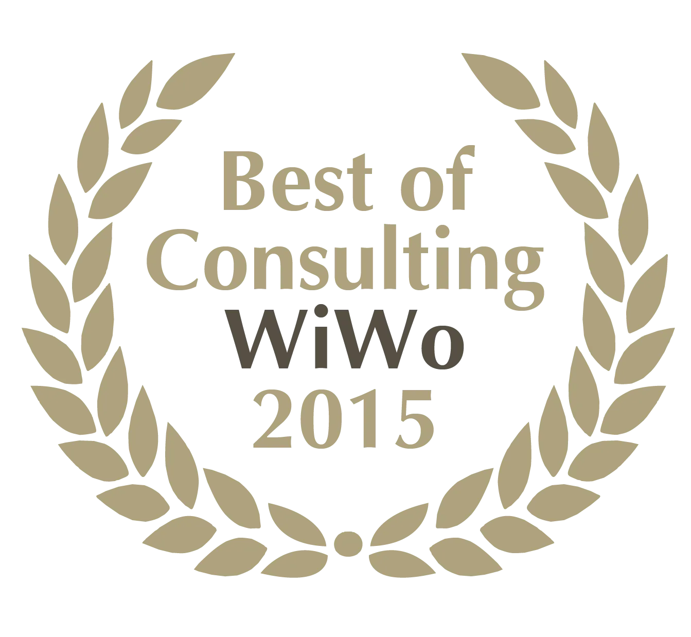 R&P hat den Best of Consulting Preis der WiWo 2015 gewonnen