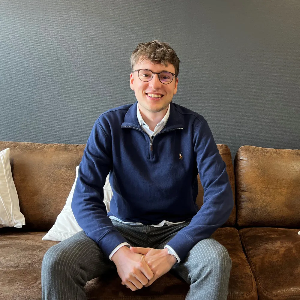 Bennet ist Praktikant in Osnabrück