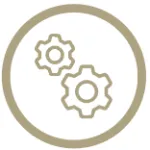 Icon mit einem Werkzeugsymbol
