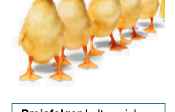 Roll und Pastuch Pricing Lexikon Preisfolger