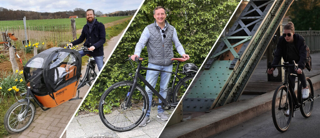 Das Roll & Pastuch Team ist gerne mit dem Fahrrad unterwegs