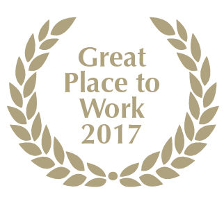 Roll & Pastuch als 'Great Place to Work 2017' ausgezeichnet.