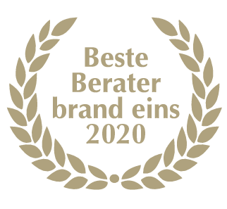 Roll & Pastuch ist als 'Beste Berater 2020' von brand eins & Statista ausgezeichnet.