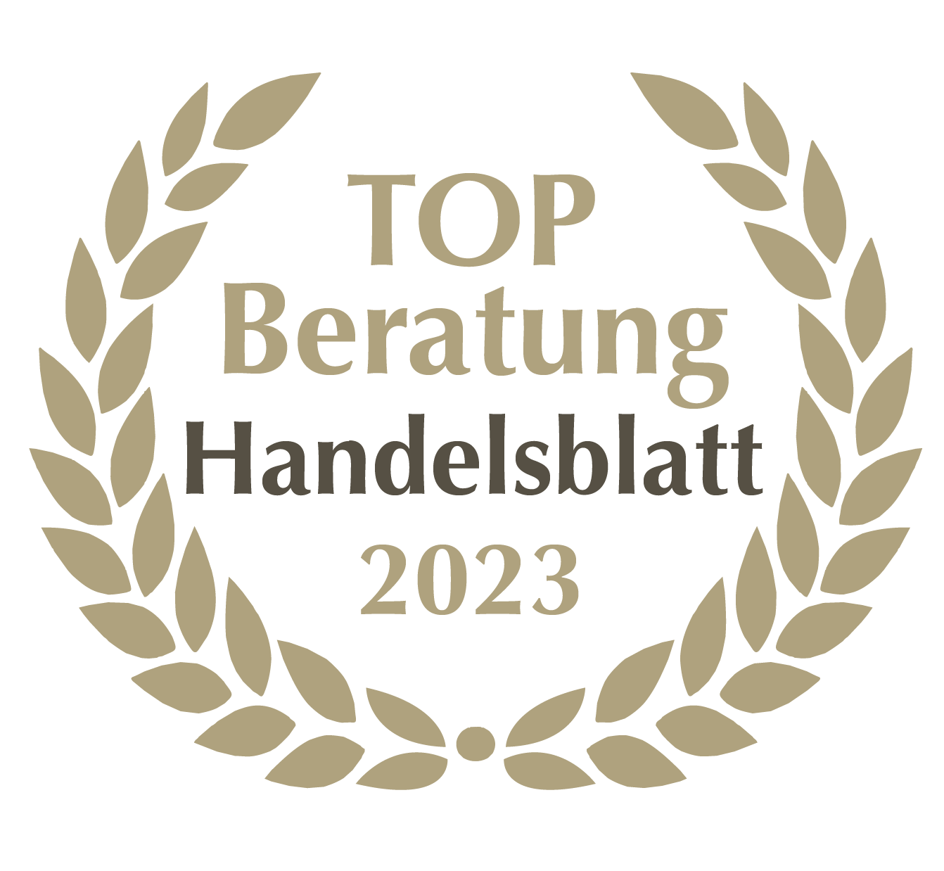 Handelsblatt vergibt R&P-Auszeichung als TOP Beratung 2023
