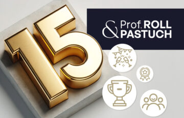 Pricing-Exzellenz seit 15 Jahren: Prof. Roll & Pastuch feiert Jubiläum