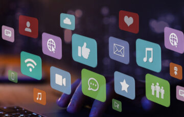 verschiedene, farbige Items