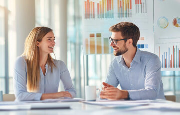 Meeting zwei Personen