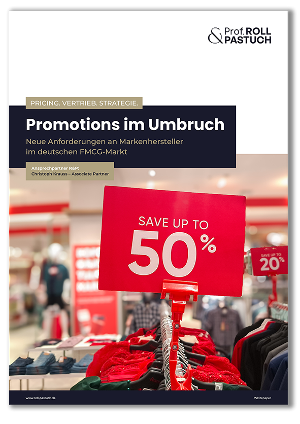 Cover des Whitepapers Promotions im Umbruch von Prof. Roll & Pastuch